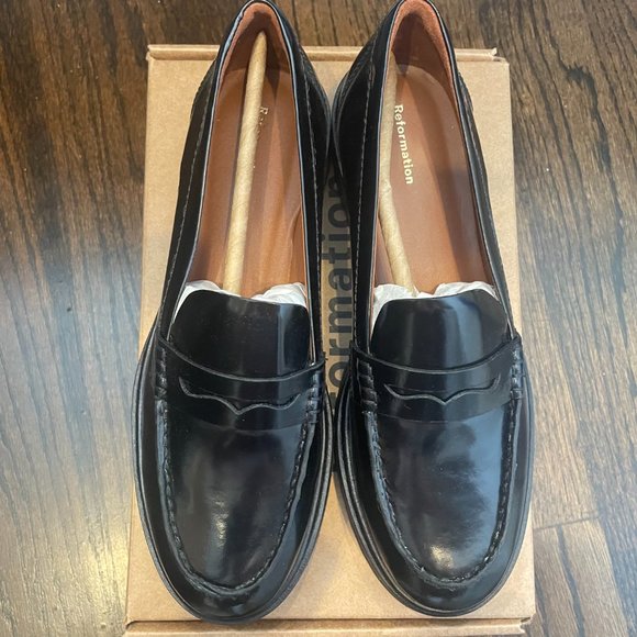NWT Reformation Agathea Chunky Loafer - Picture 5 of 11
